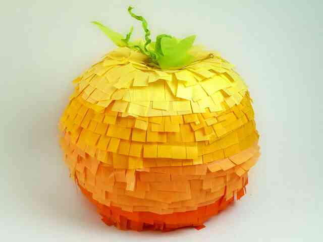 How to make a pumpkin Pinata