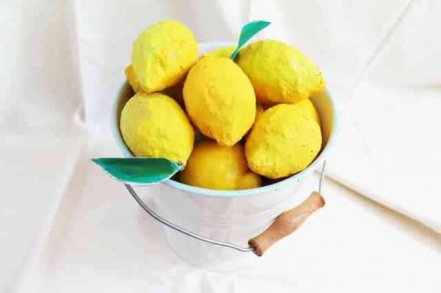 How to create papier mâché fruit