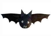 How do I create a papier-mache bat