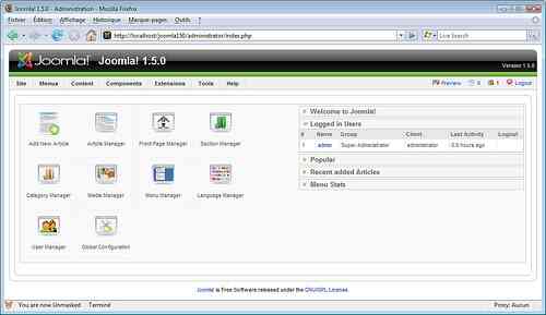How to: Add images to articles in Joomla 1.5