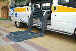 Pay for a wheelchair-accessible vehicle
