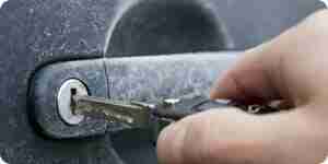 Open a car door frozen