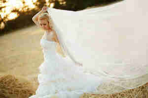 How to Make a Bridal Veil Pattern