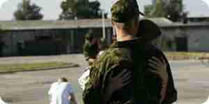 Celebrate the homecoming of a soldier