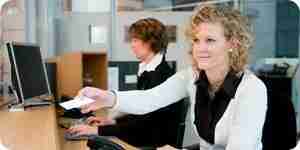You will receive a Hotel front Desk job