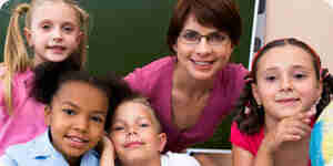 Get elementary school kids to pay attention