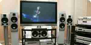 Arrange a home theater room