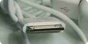 Buy an iPod power adapter