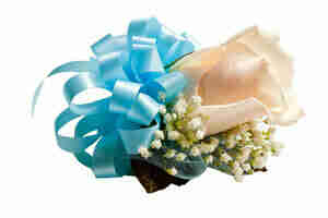 Create a Baby shower corsage