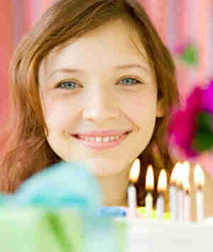 You throw a sweet 16 birthday party