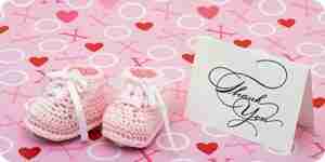 Write Baby Shower Thank-You Cards