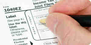 Tax form photo Tax form photo