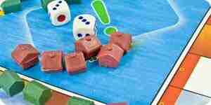 Play the Monopoly game: money, pieces and cards