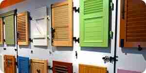 Install window shutters
