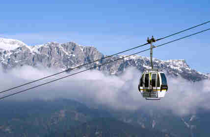 You choose the ski resorts